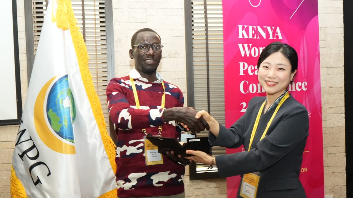 GLCSMS ED Milton Emmy Akwam honored for promoting global peace